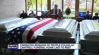 Memorial service held for the 300 people whose cremated remains found at funeral home