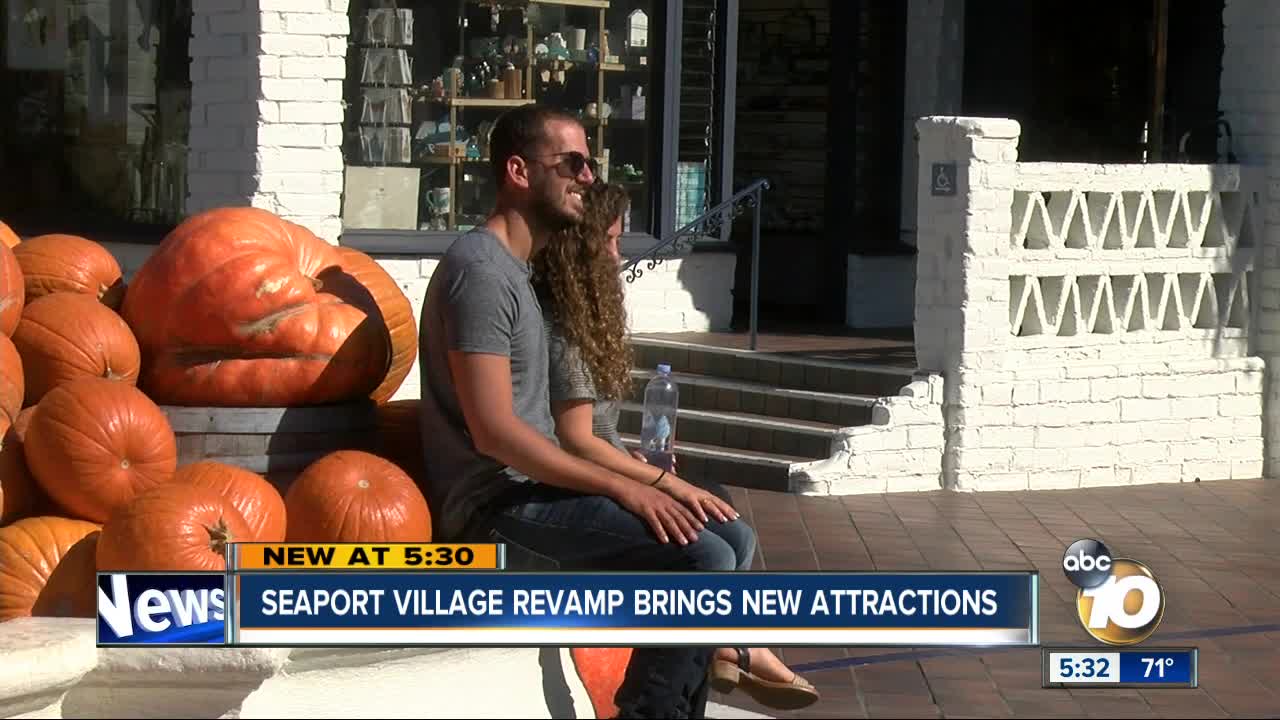 Seaport Village revamp brings new attractions