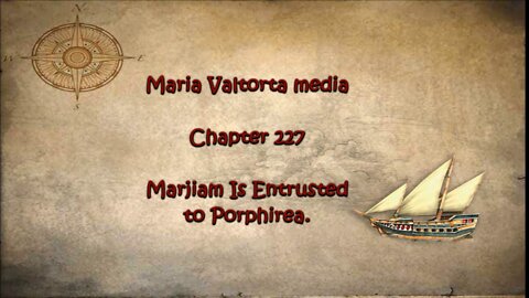 Marjiam Is Entrusted to Porphirea.