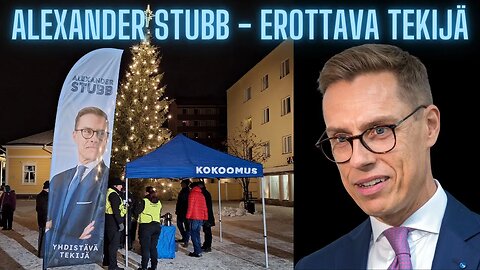 Alexander Stubb - Erottava tekijä