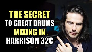 How to Mix Real Drums in Harrison Mixbus 32C | How to EQ Drums