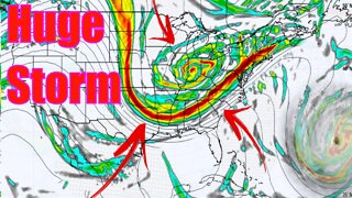 Huge Storm Coming, Official Forecast & Impacts! - The WeatherMan Plus