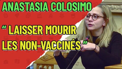 Anastasia Colosimo ( politologue ), il faut laisser mourir les non-vaccinés. #pujadas #LCI