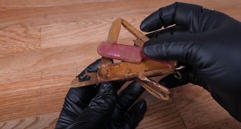 Rusty Swiss Army Knife Left To Rot...Knife Restoration!