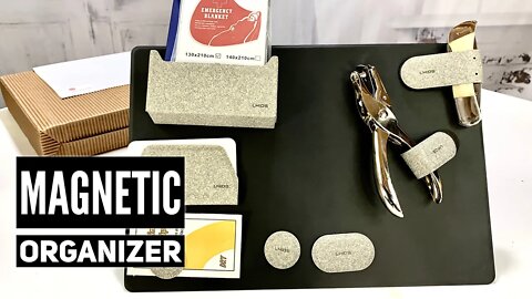 Beautiful Modular Magnetic MagEasy Desk Organizer Review