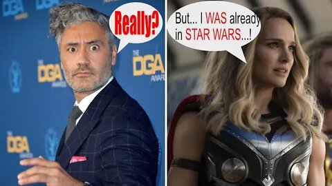 Natalie Portman was in STAR WARS?!? Taika Watiti forgets that she WAS!