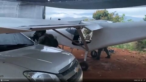 Insane Video Military Raids Cartel Airstrip