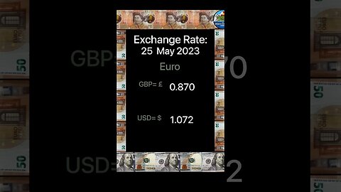 Currency Today: GBP EUR USD