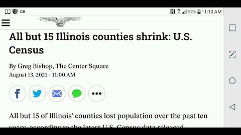 Illinois Population Decline...