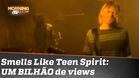 Smells Like Teen Spirit, clássico do Nirvana: um bilhão de views!