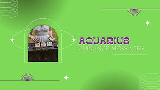 Aquarius | Cry, Release, Cleanse and Take A Leap Forward | Tarot Reading | Guidance Messages