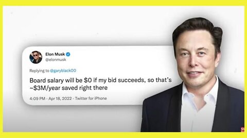 ELON MUSK JUST FIRED THE TWITTER BOARD!