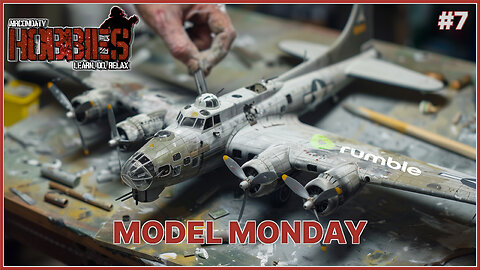 Model Mondays - Assembling the B-17G Flying Fortress, an Aircraft my Great Grandfather Worked On