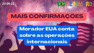 Morador EUA conta sobre as operações internacionais