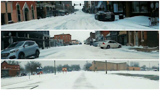 Snow Drive Timelapse - Missouri [ Feb. 2021 ]