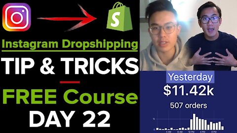 [Free Course 22/21] Instagram Dropshipping: Tip & Tricks To Succeed In Ecommerce + Congratulations!