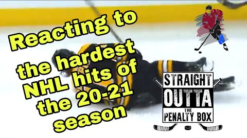 Reacting to The hardest NHL Hits