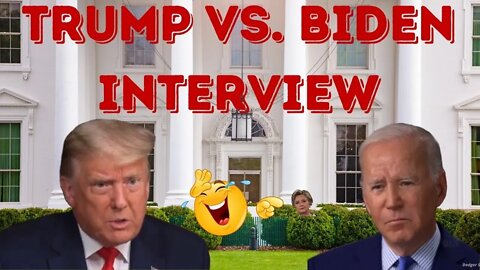 Hilarious! Trump vs Biden - Watch Ending! 😂 #politicalsatire