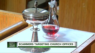 Scammers targeting church offices