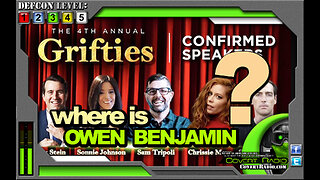 Is Owen Benjamin TOO TOXIC TO WIN The 4th Annual Grifties? Why the SILENCE? Why NO HYPE? #Grifties