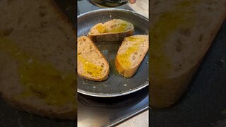 Garlic bread on sourdough