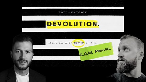 Devolution Power Hour #28 - IET17 on the LOW Manual