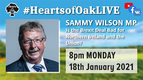 Is the Brexit Deal bad for Northern Ireland and the Union with Sammy Wilson MP 18.1.21