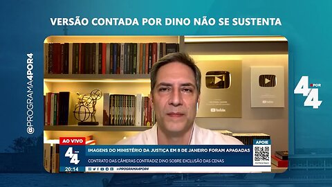 Contrato das câmeras do Ministério da Justiça derruba versão de Dino