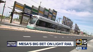 Mesa's credits downtown expansion to light rail