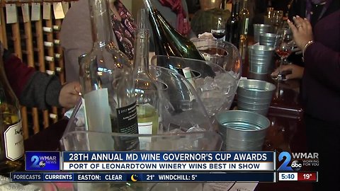 28th Annual Maryland Wine Governors Cup Awards