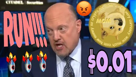 “Sell ALL Your Dogecoin EXTREMELY FAST!!!!!” - Jim Cramer