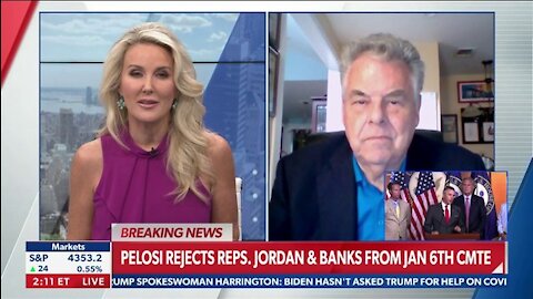 Pelosi Rejects Reps. Jordan & Banks from Jan 6 Cmte