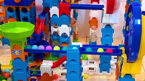 Marble run VTECH |ASMR marble run | Relaxing video