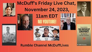 McDuff's Friday Live Chat, November 24, 2023