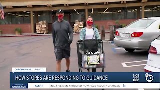 Grocers wait for local mask guidance