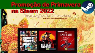 Steam Promoção de Primavera 2022