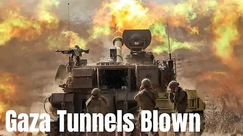 Israel Blows Up Hamas Secret Tunnels In Gaza | Egypt Refusing To Help Palestine