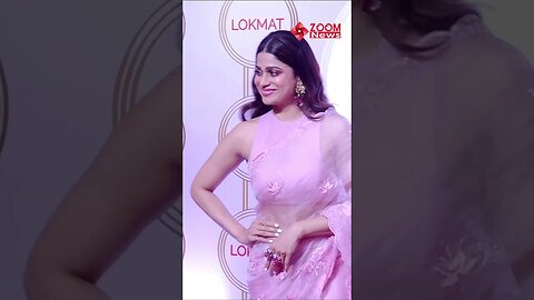 Shamita Shetty at Lokmat Most Stylish Awards 2023 😍🔥 #shorts
