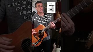 The crowded house guitar intro you should learn