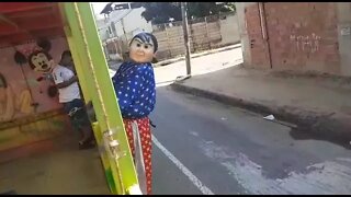 SUPER PULOS NINJAS DO MÁSKARA, BEN10 E FOFONA NA CARRETA DA ALEGRIA @Valdeir Fofão