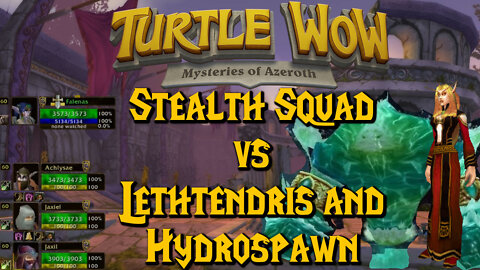 Stealth Squad vs Lethtendris and Hydrospawn (Turtle WoW)