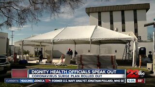 Dignity Health officials speak out about ICU capacity