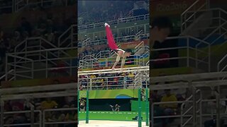 Kohei Uchimura 🇯🇵 Parallel Bars - Rio Olympics 2016 #shorts