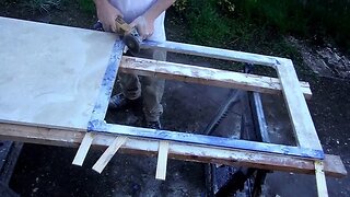 Cut Stone Countertops for a Sink with a Circular Saw!