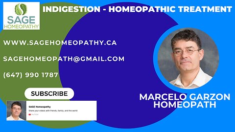 Indigestion problems can be treated with homeopathic medicine.