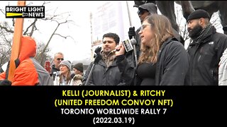 Kelli Keili & Ritchy Marques - Toronto Worldwide Rally 7 Speech