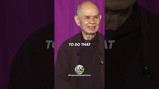 Nourish yourself with Joy through awareness of Presence! | Thich Nhat Hanh Powerful Wisdom #shorts