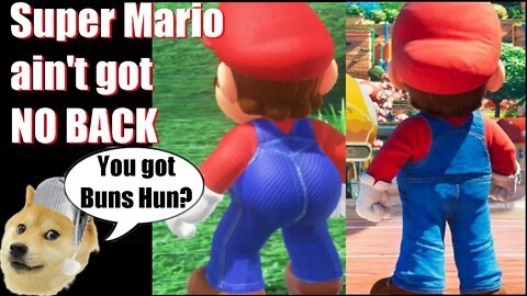 Super Mario New Trailer Shows off a real lacking rump