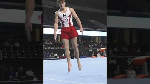 Taylor Christopulos (Tumbling Passes) Floor Exercise - 2023 Winter Cup Men Day 2 #shorts