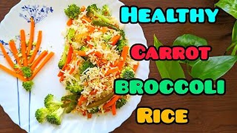 No Masala, Low Carb, High Fiber, Bachelor's Food, and Healthy Vegetable Millet Rice for a Vegan Diet